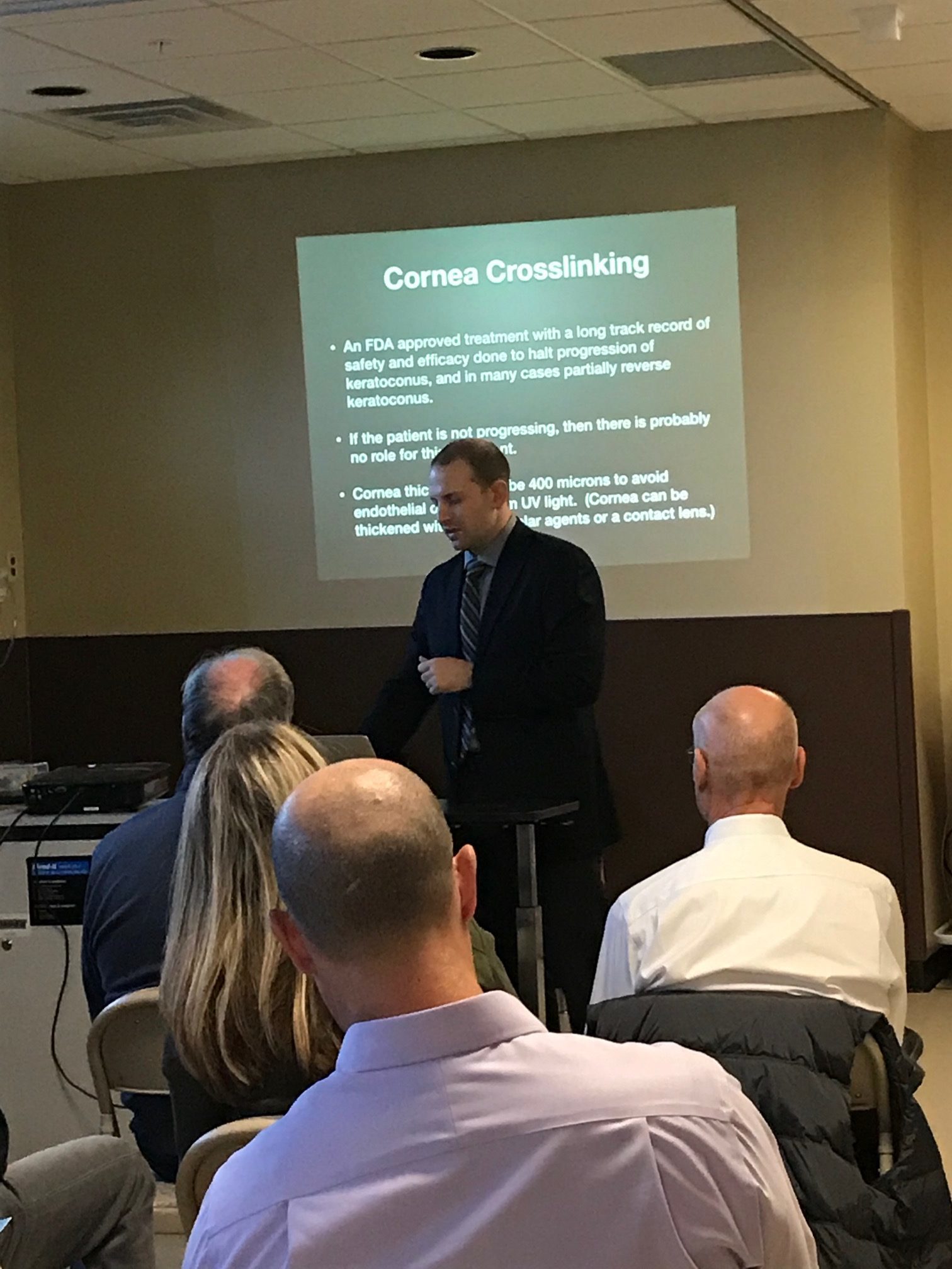 Dr. Matthew Thompson, MD, presents Tower Clock Eye Center