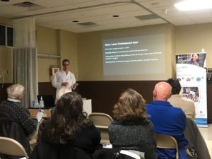 Dr. Tyson Schwiesow presents at Tower Clock Eye Center