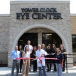 Dr. Kurt Schwiesow, MD, at the grand opening for Tower Clock Eye Center Appleton